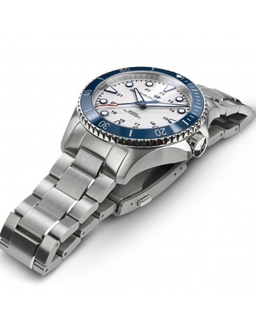 Orologio Hamilton - Khaki Navy Scuba - Auto - 43mm Argento - H82505150 2