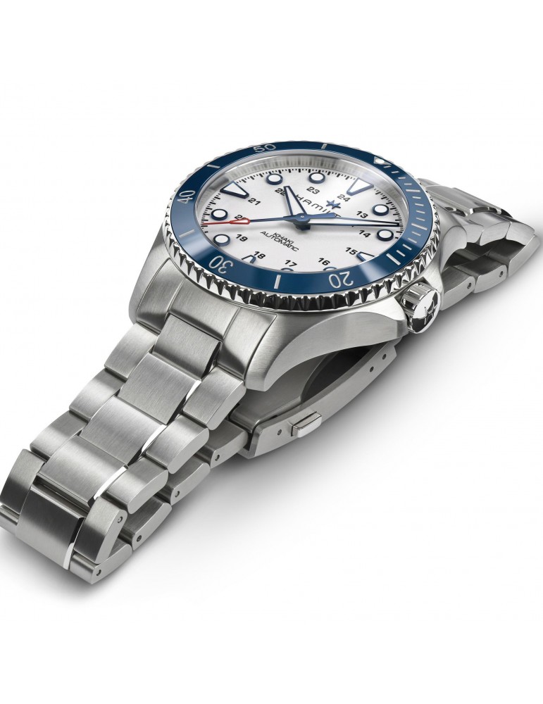 Hamilton Men's Watch - Khaki Navy Scuba Automatic 43mm Silver - 0