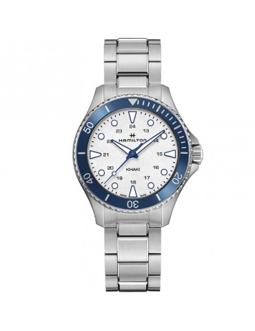 Orologio Hamilton - Khaki Navy Scuba - Quarzo 37mm Argento - H82231150