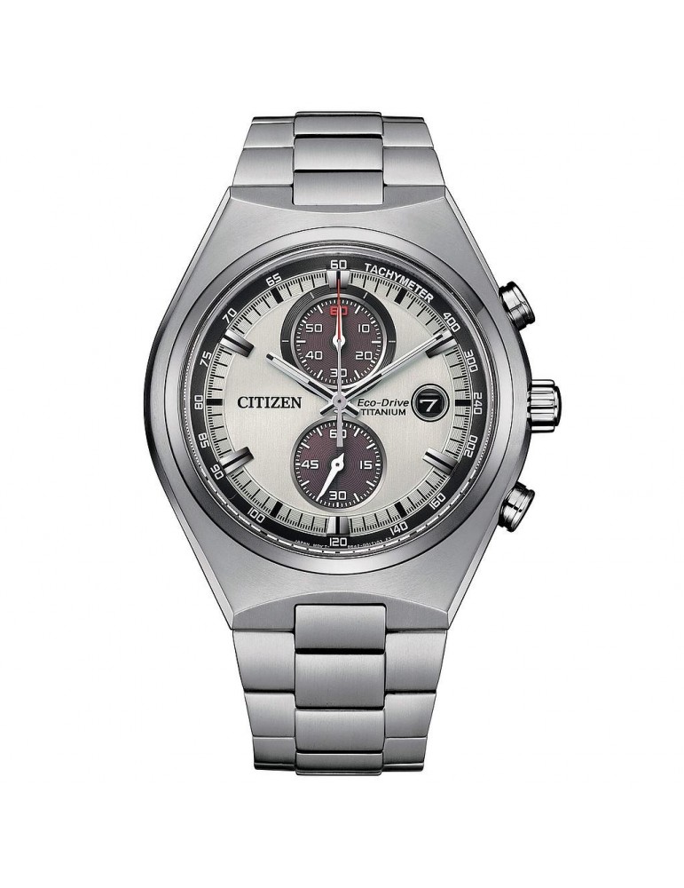 Orologio Citizen - Eco-Drive - Cronografo 43mm - Argento - CA7090-87A