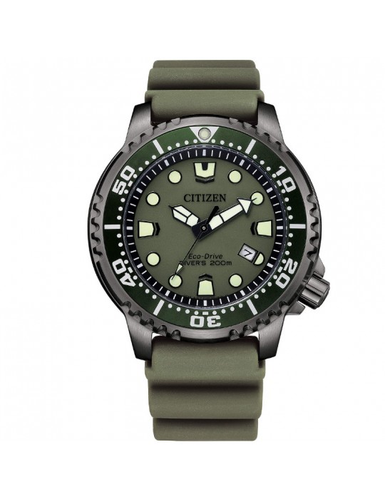 Orologio Citizen - Promaster Diver's Eco Drive -44mm Verde- BN0157-11X