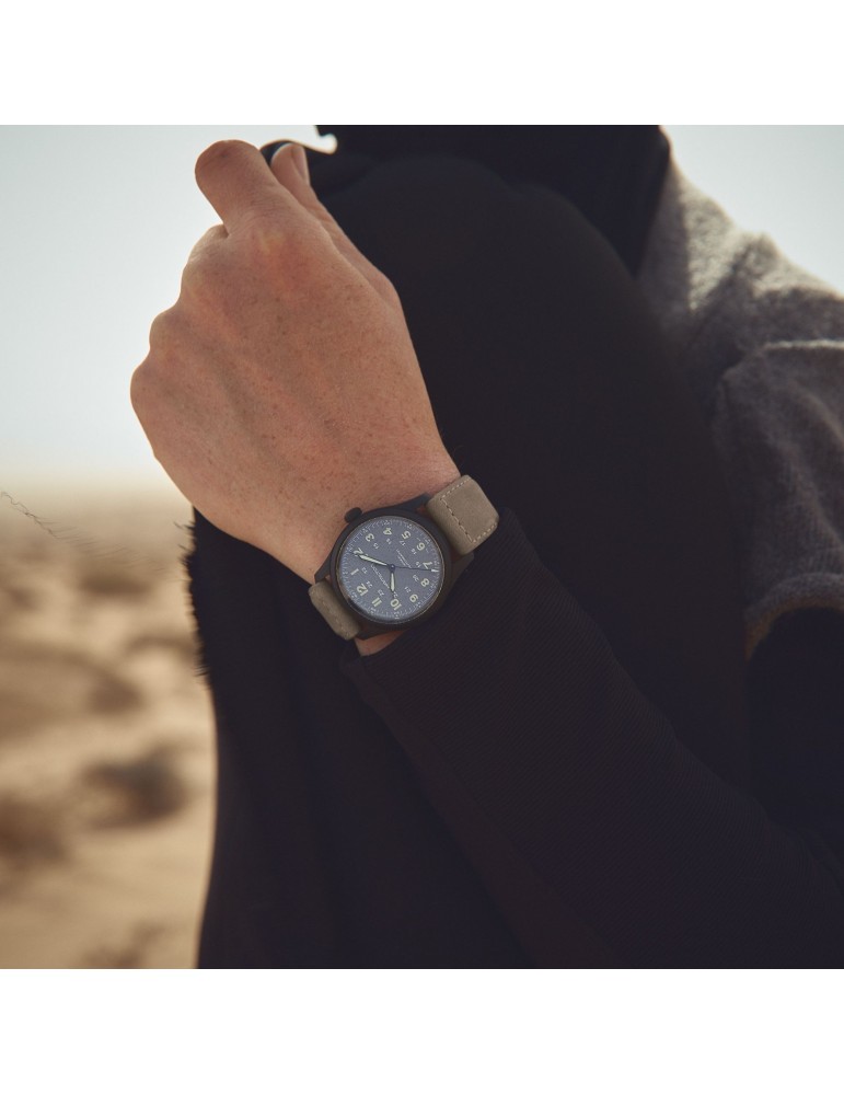 Orologio Hamilton - Khaki Field Titanium - 38mm Grigio - H70215880
