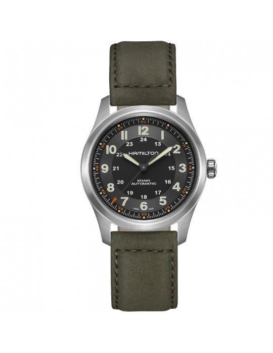 Orologio Hamilton - Khaki Field Titanium - 38mm Nero - H70205830