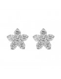 Orecchini Buonocore - Flowers - Oro Bianco - Diamanti 0,45 ct - 560O01DW