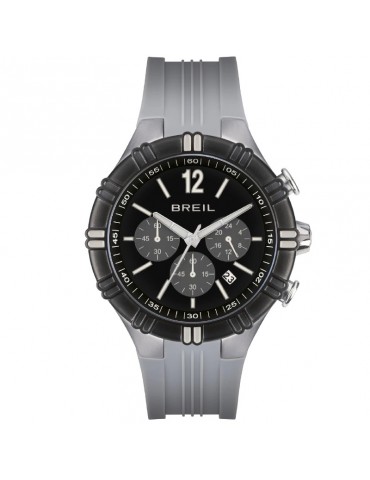 Breil Men's Watch - B Rise Chronograph 44mm Gray Black - 0