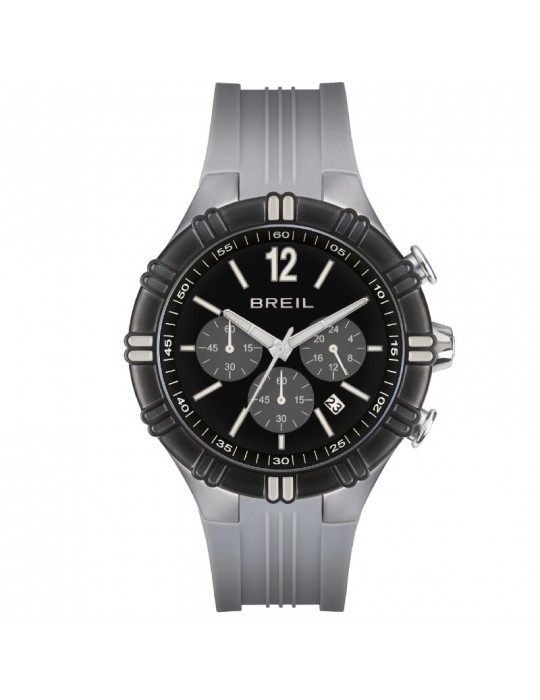 Orologio Breil Uomo - B Rise - Cronografo 44mm Grigio Nero - TW1950