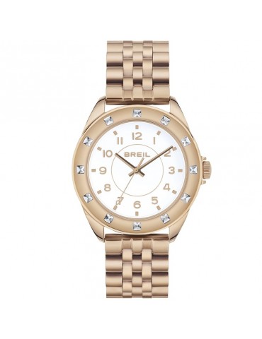 Orologio Breil - Hyper - Solo Tempo - 36mm Rose Gold - Bianco - TW1952