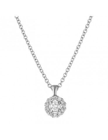 Collana Buonocore - Perlee - Oro Bianco - Diamanti 0,09 ct - 787C01DW
