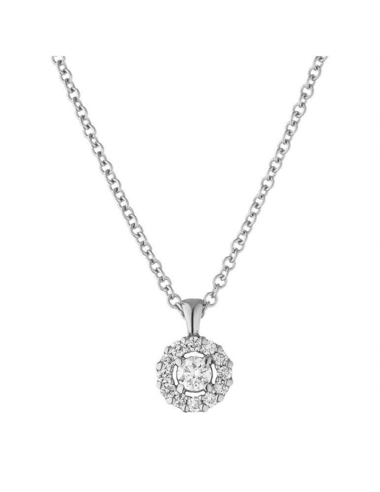 Collana Buonocore - Perlee - Oro Bianco - Diamanti 0,09 ct - 787C01DW