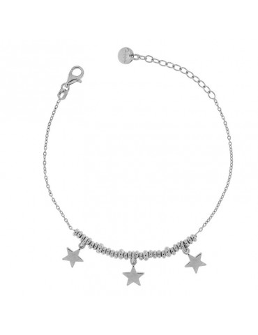 Bracciale Rue Des Mille -I Sogni Son Desideri-Silver-Stelle-BR003STERH