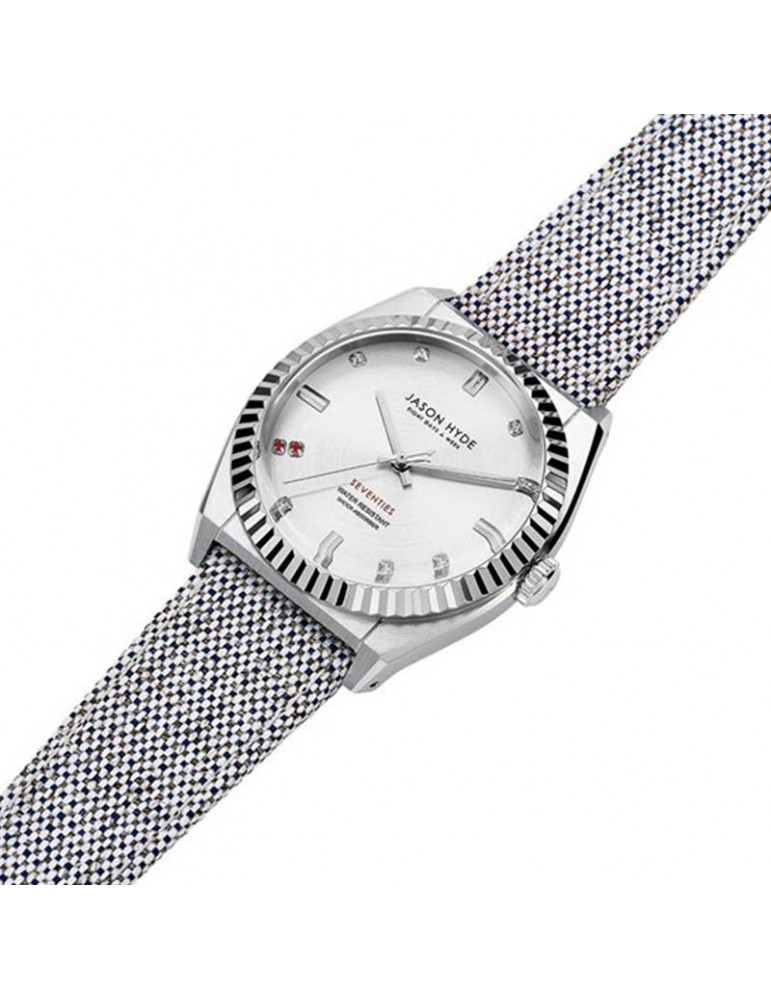 Orologio Jason Hyde - Ruby Eight - Solo Tempo - Grigio 36mm - JH20000