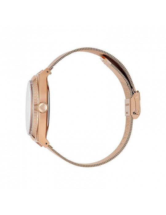 Orologio Jason Hyde - Uno - Solo Tempo - Rose Gold-36mm-Bianco-JH20016