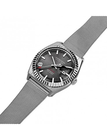 Jason Hyde Grey Man's 40mm watch - 0 2