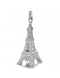 Charm - Tour Eiffel - Rosato - Pendant - 925% Silver - RIC38