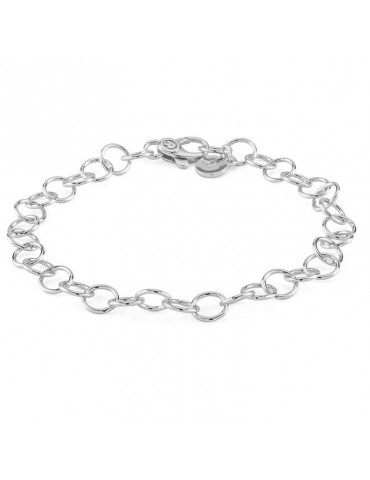 Bracciale Rosato da Donna - Catena Rolò - Argento 925% - RBR31