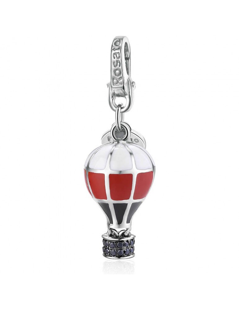 Pink Hot Air Balloon Charm - My Toys - Pendant - 925% Silver - RTO018