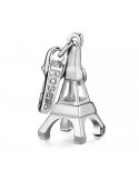 Charm - Tour Eiffel - Rosato - My City - Argento 925% - RCI014