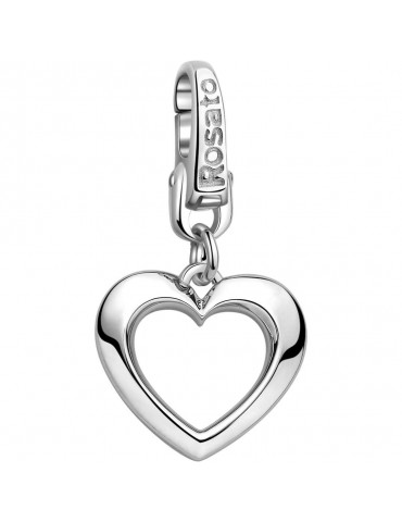 Charm - Cuore - Rosato - Detailes - Argento 925% - RDE016