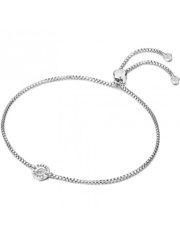 Bracciale Rosato - Sogni - Disco - Argento 925% - Zirconi - RSOE15
