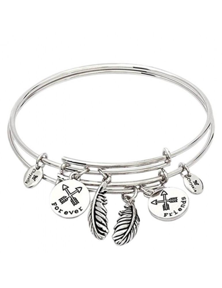 Bracciali Chrysalis - Due di Uno - Amiche per Sempre-Piume -CRBT1903SP