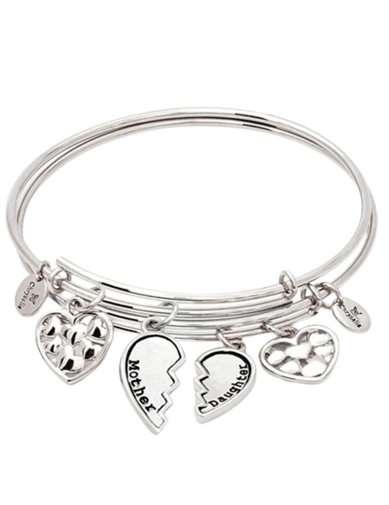 Bracciali Chrysalis - Due di Uno -  Cuori - Silver - CRBT1905SP