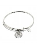 Chrysalis Bracelet - Initials - Letter B - Silver - CRBT05BSP