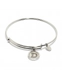 Bracciale Chrysalis - Initials - Lettera D - Silver - CRBT05DSP