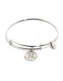 Chrysalis Bracelet - Initials - Letter N - Silver - CRBT05NSP