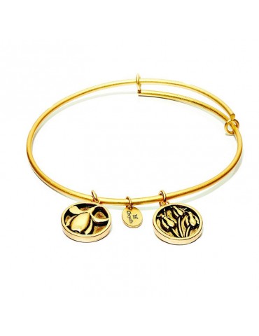 Bracciale Chrysalis da Donna - Flourish - Bucaneve - Gold - CRBT0201GP
