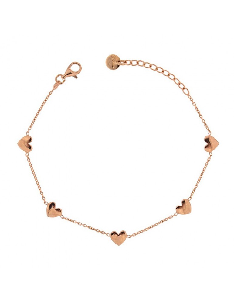 Bracciale Rue Des Mille - I Sogni Son Desideri - Rosè -Cuori-BRCAT5CUO