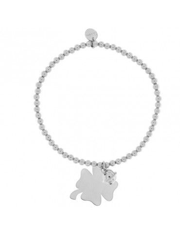 Bracciale Rue Des Mille-I Sogni Son Desideri-Quadrifoglio-BRELAPXSQUADRRH