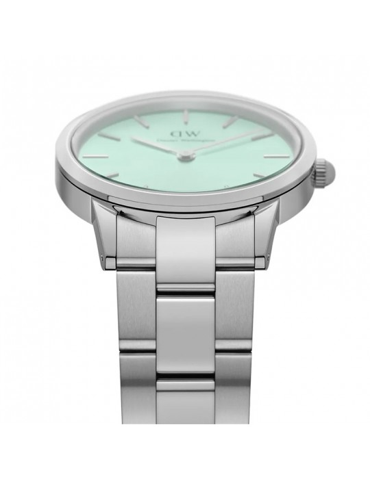Daniel Wellington Ladies Watch - Iconic Link Mint 28mm Green Water - 0