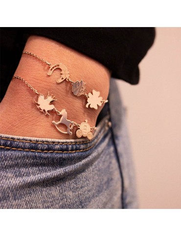 Bracciale Rue Des Tre Soggetti Amore da Donna - 0 2