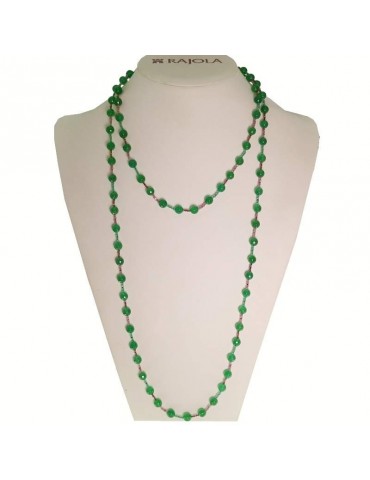 Collana Rajola - Cecilia - Agata Verde - Tormalina - Granato - 546871L