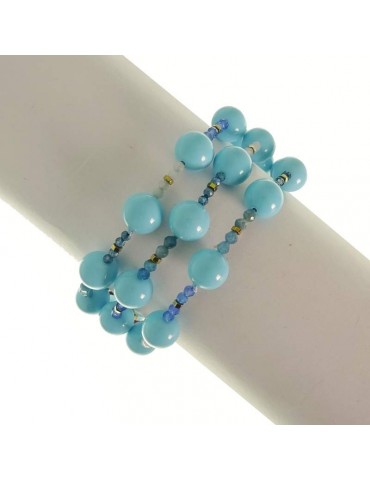 Bracciale Rajola - Cecilia - Pasta Turchese - Apatite - Topazio - 54687518