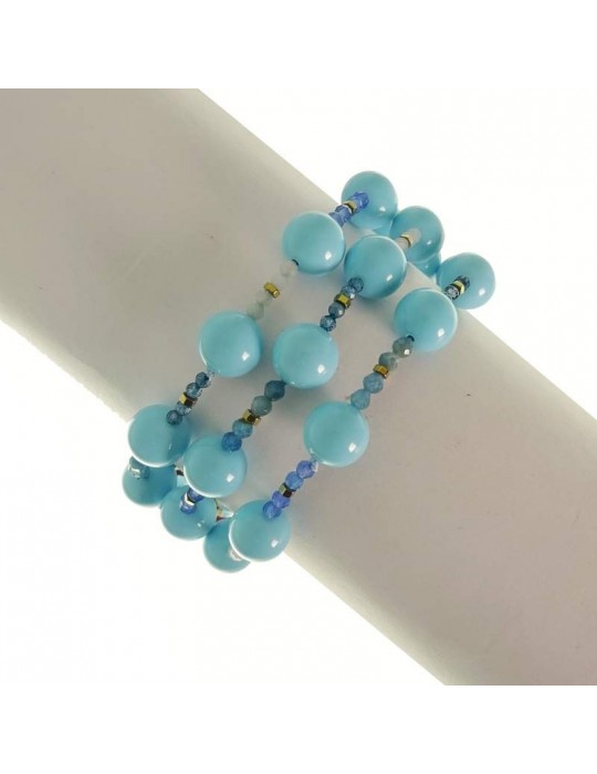 Bracciale Rajola - Cecilia - Pasta Turchese - Apatite - Topazio - 54687518