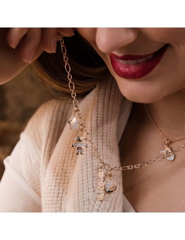 Ciondolo Rue Des Mille Donna - Stella - Zirconi Rose Gold - CNZ007STE 2