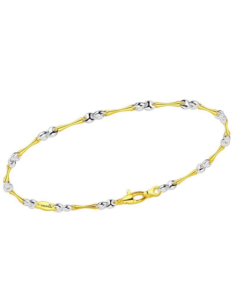 Zancan Bracelet for Men - in White Gold and Rose Gold - 0