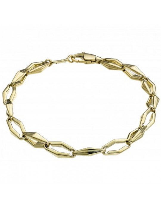 Chimento Bracelet - Tradition Gold Accents in 18K Yellow Gold 18 cm - 0