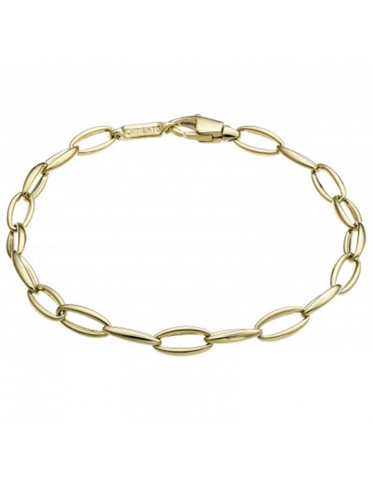 Bracciale Chimento - Accenti - Oro Giallo - Ovale 18 cm - 1B02556ZZ1180