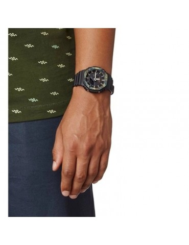 Casio Men's Digital Watch - G-Shock 46mm Black Camouflage - 0 2