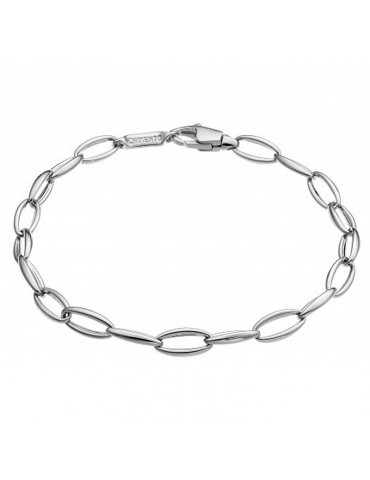 Bracciale Chimento - Tradition Gold - Oro Bianco - Maglia Ovale - 1B02556ZZ5180