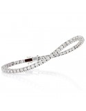 Bracciale Tennis Crieri Icon con Diamanti Bianchi - 0