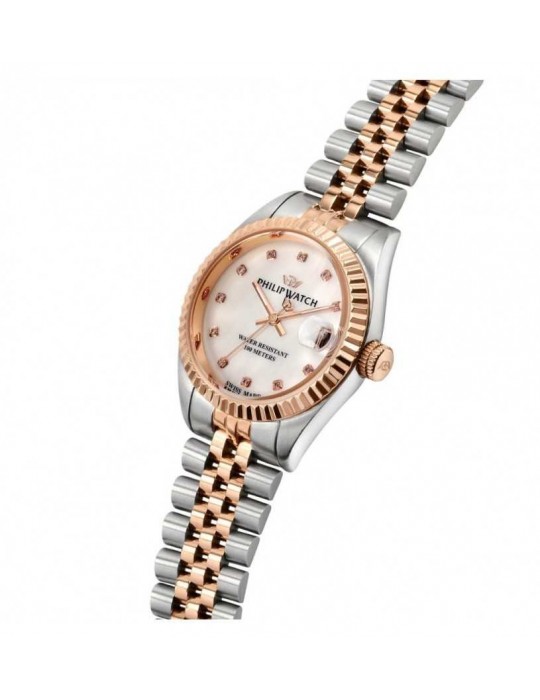 Orologio Philip Watch - Caribe - 31mm - Madreperla -Diamanti- R8253597596