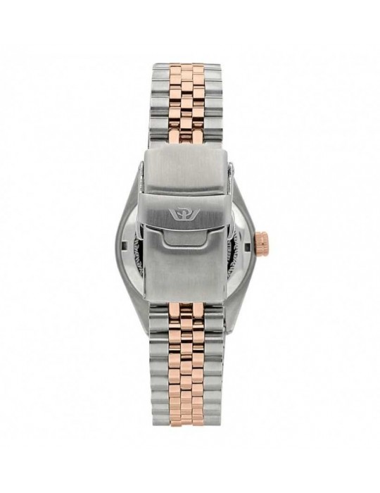 Philip Watch Woman's Watch - Caribe Time and Date 31mm Rose Gold Mother of Pearl with Natural Diamonds - 0