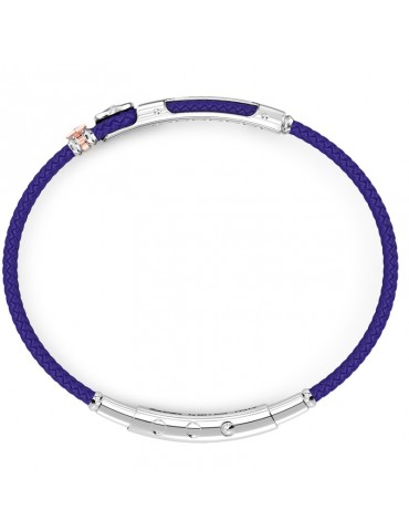 Zancan Bracelet - Regatta - Blue Kevlar Cord - Wind Rose-ESB267BL 2