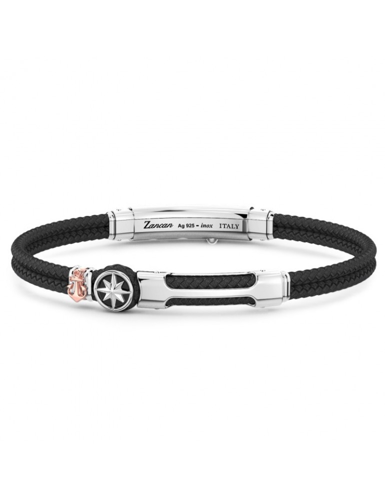 Bracciale Zancan - Regata - Cordino Kevlar - Rosa dei Venti -ESB267NE