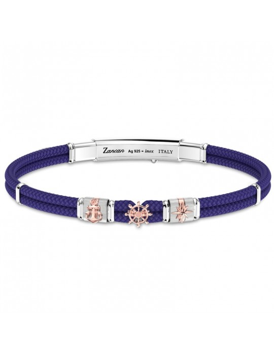 Zancan Bracelet - Regatta - Kevlar - Blue - Nautical Elements-ESB274BL