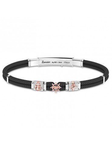 Bracciale Zancan - Regata - Kevlar - Nero - Elementi Nautici - ESB274-NE