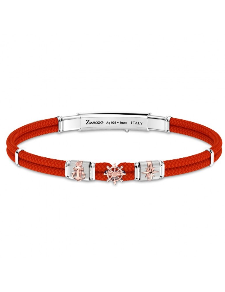 Zancan Bracelet - Regatta - Kevlar - Red - Nautical Elements - ESB274-RO